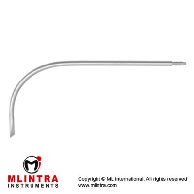 Redon Guide Needle 18 Charr. - Knife Tip Stainless Steel, 19.5 cm - 7 3/4" Tip Size 6 mm